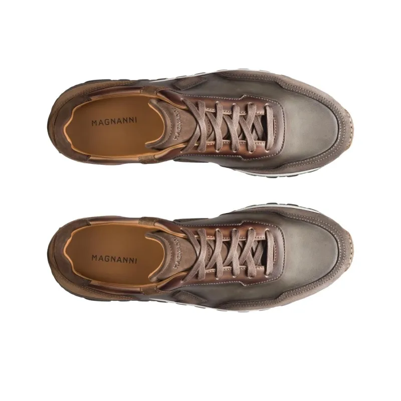 Magnanni Aero Low-Top Casual Shoes Men's Yellow-3