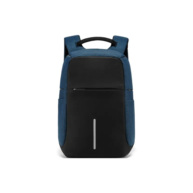Yohji Kimura Polyester Backpack Men's Gray/Navy Blue/Black-5