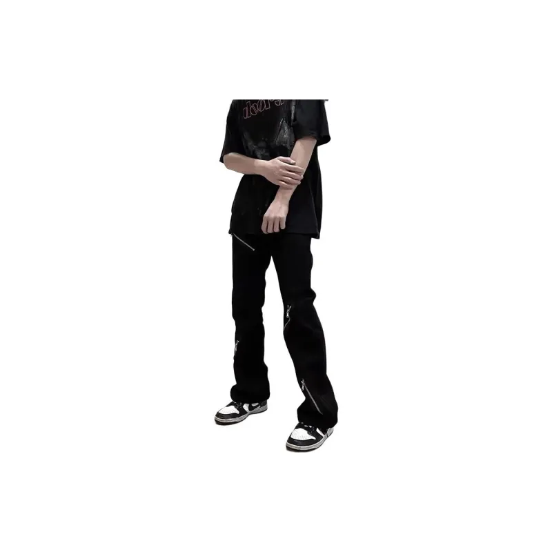 MGXEK Jeans Unisex Black-1