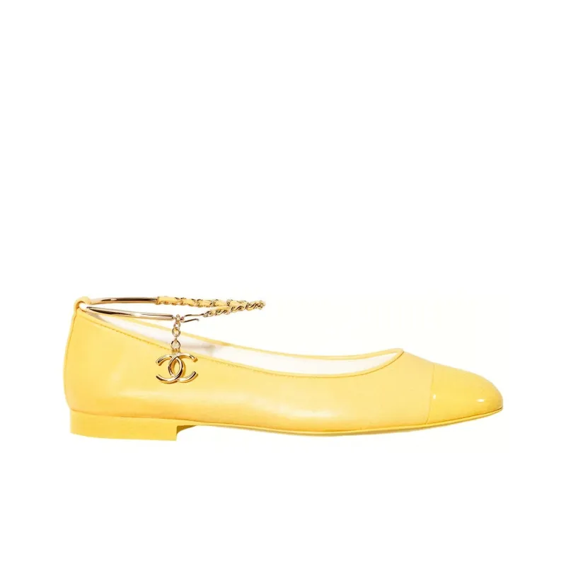 CHANEL Women's Casual Shoes Women's Yellow-1