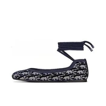 DIOR POÈME Casual Single Shoes Women's Black