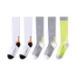 White 2-Ultimate Gray 2-Neon Green 1[5 Pack]