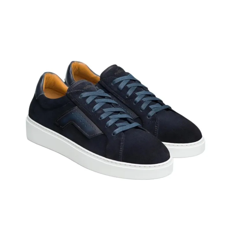 Magnanni Phoeni Low-Top Skateboard Shoes Men's Marine Blue-2