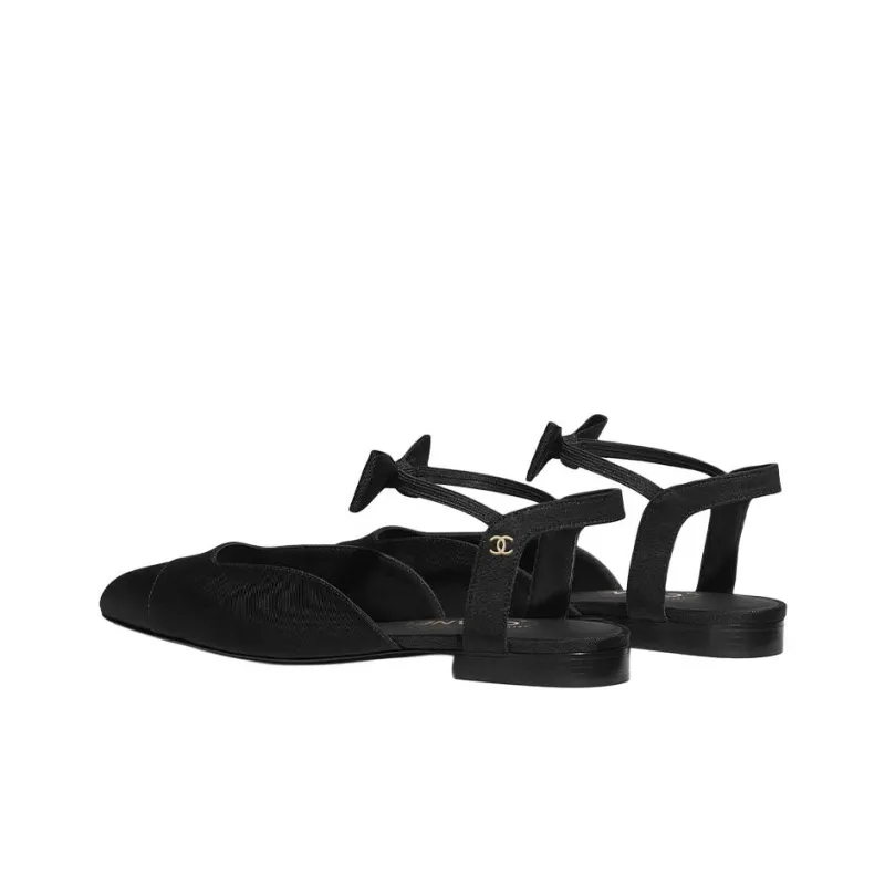 CHANEL Stylish Sandal Women's Black-3