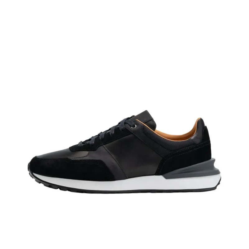 Magnanni Ecija Low-Top Casual Shoes Men's Black-0