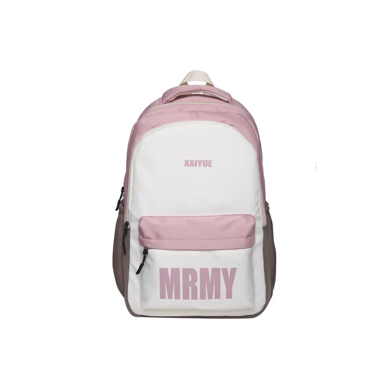 Gerlanx Nylon Backpack Regular Unisex Red/Green Pink/Black-15