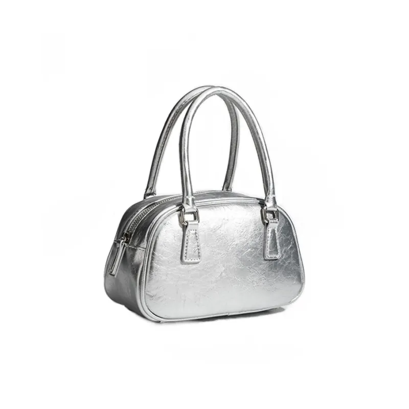 PINK·LAND PU Shoulder Bag Crossbody Bag Handbag Regular Women's Silver/Pink/Yellow-2