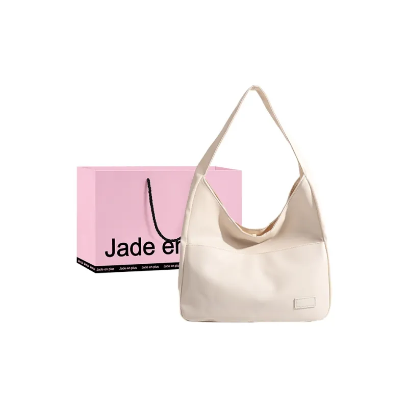 Jade En Plus Fashion PU Shoulder Bag Crossbody Bag Regular Women's Brown/Black/White-14