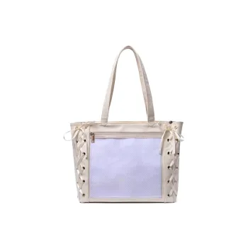 Venerable Brahma PU Tote Bag Shoulder Bag Regular Women's White Black Pink Purple Red Cyan