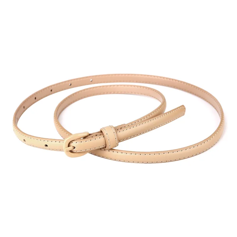 Jaylen Oos Dress Jeans Top Grain Cow Leather Leather Belts Women's 1cm-20