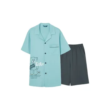 GOSO Pajama Set Men's Pea Green