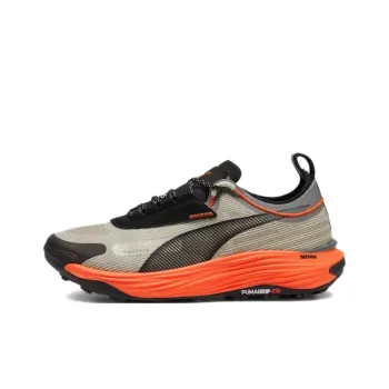 PUMA Voyage NITRO 3 Anti Slip Wear Resistant Low Top Running Shoes Men's Gray