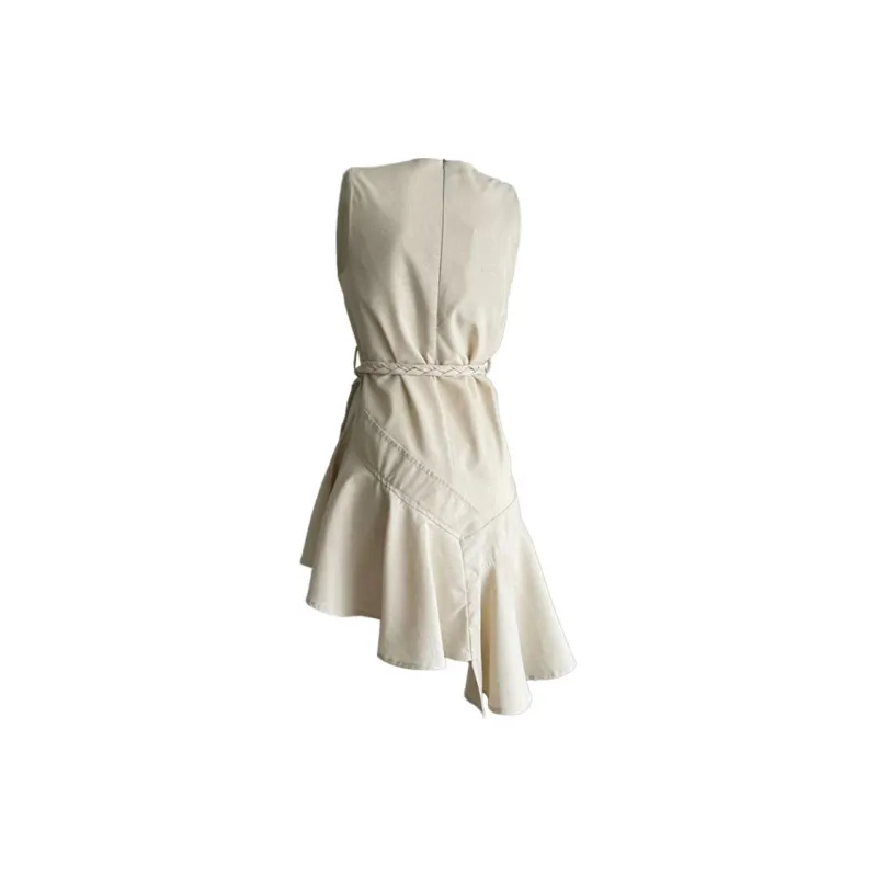 JOSR Sleeveless Dress Women's Apricot-1
