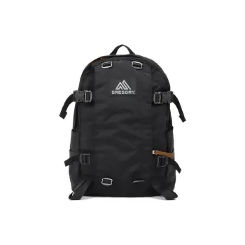 GREGORY Polyester Backpack Unisex Black