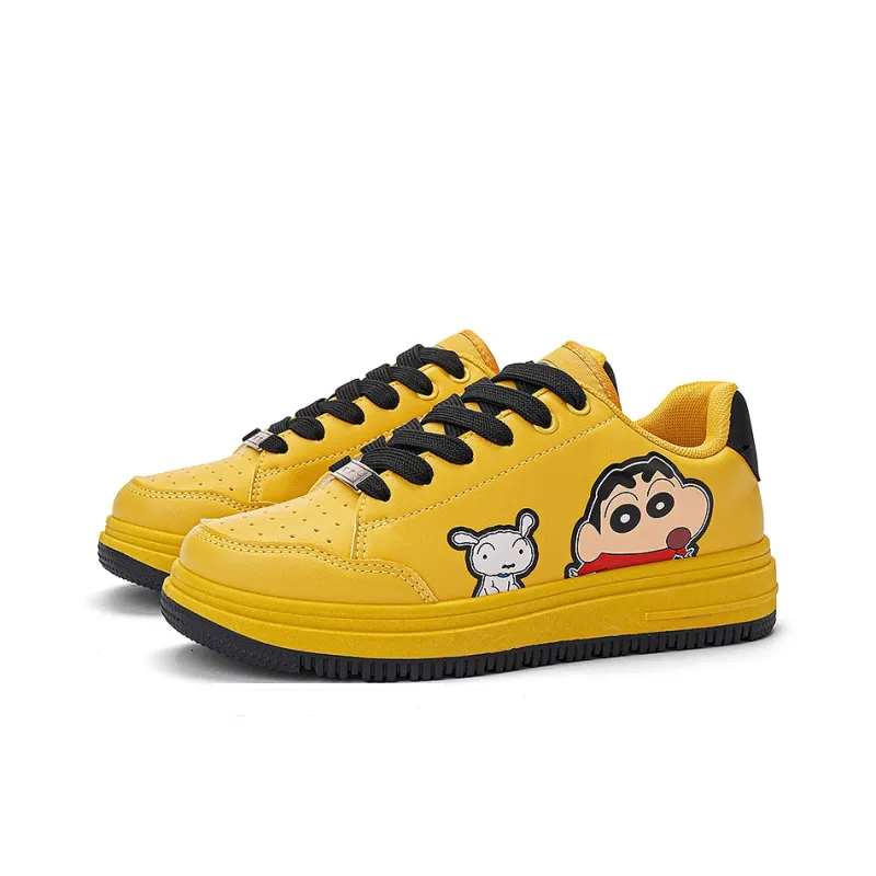 Crayon Shinchan Low Top Skateboard Shoes Unisex-2