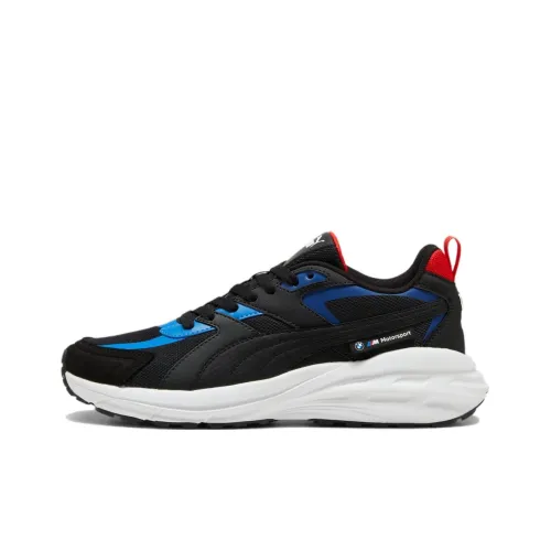 PUMA BMW M Motorsport Anti Slip Wear Resistant Low Top Casual Shoes Unisex Black