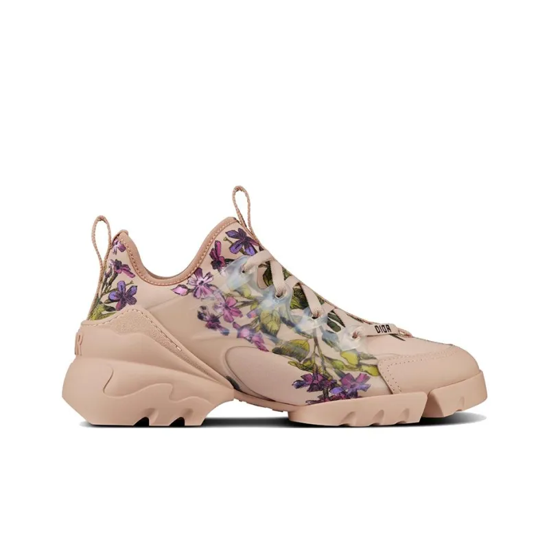 DIOR Women's D-Connect 'Nude Floral'-1