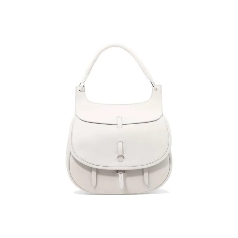 Fontana Milano 1915 Calfskin Handbag Women's White-0