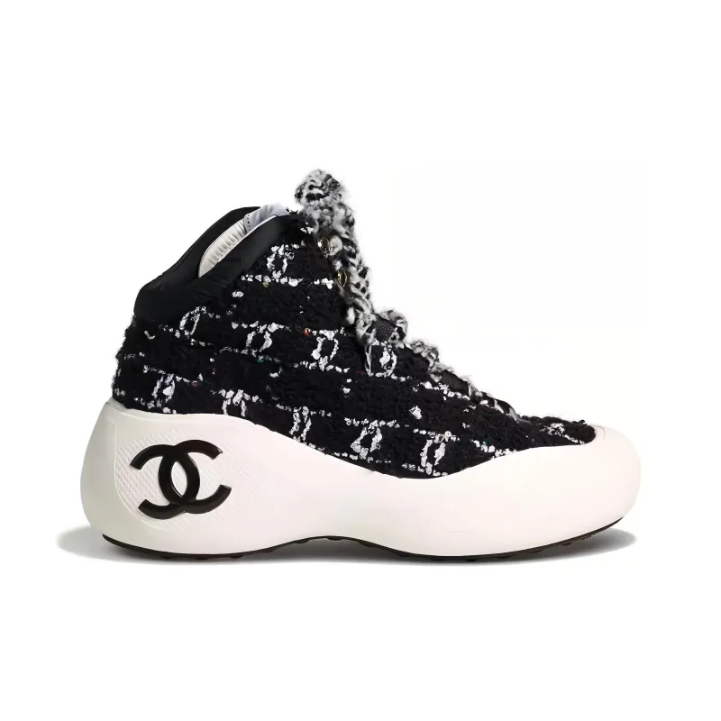 CHANEL 22N Casual Shoes Women's Black-1