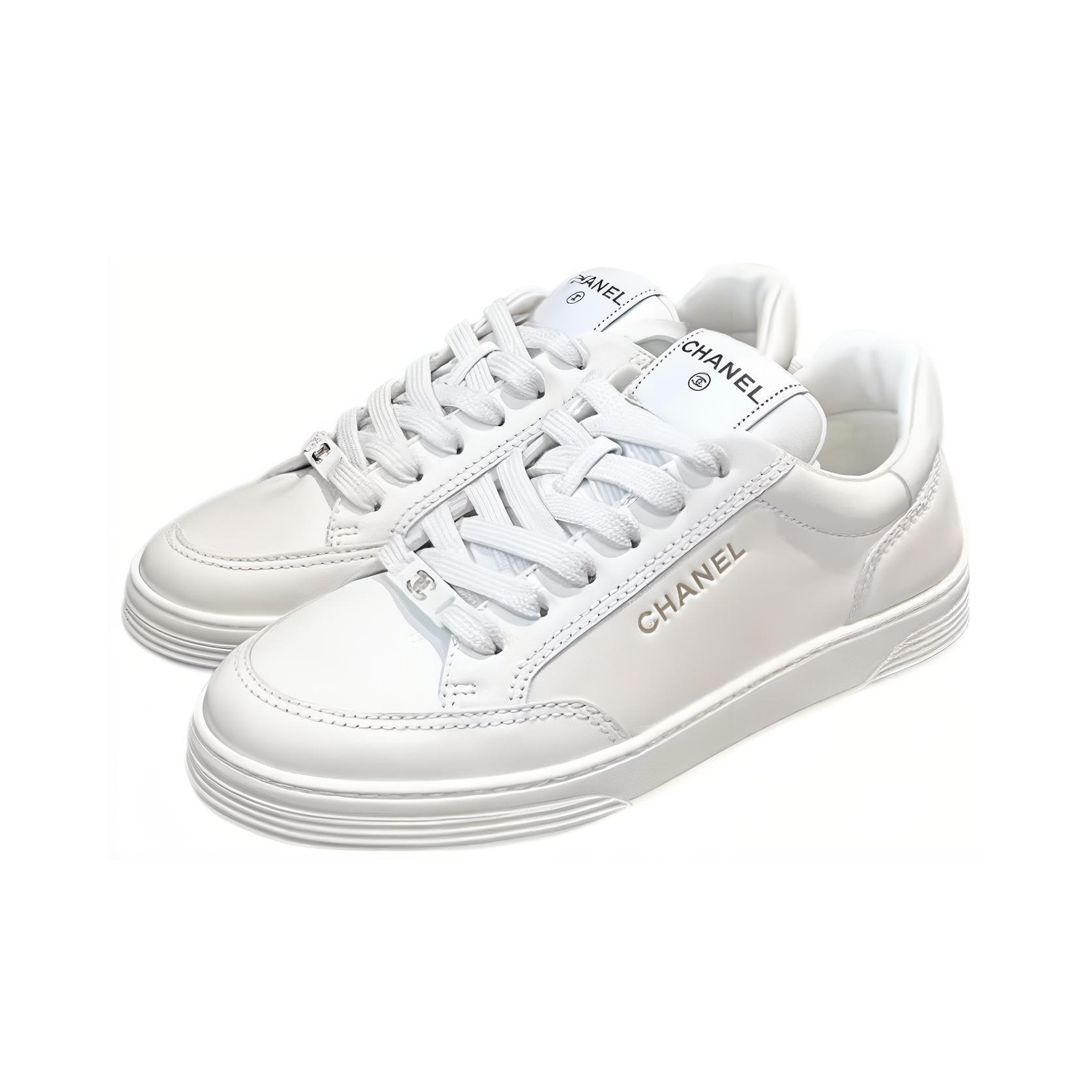 CHANEL スケートボード ホワイト Guillaume & Anthony | Chanel Marbled white and black skate