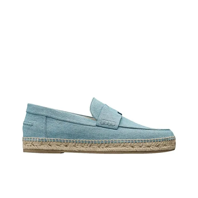 HERMES Espadrilles Women's Blue-1