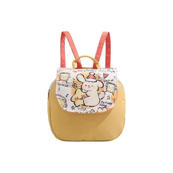 Bywhich Canvas Canvas Bag Backpack Regular Women's Yellow