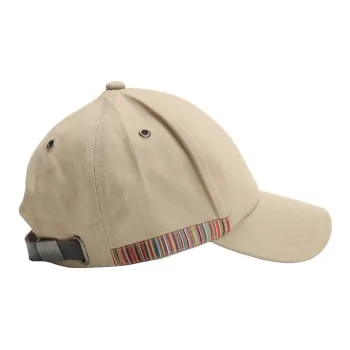 Paul Smith Linen Baseball Caps Men's White
