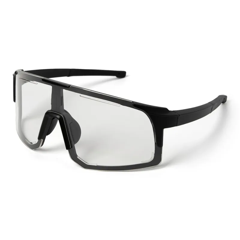 BAIJUAN PC, Nylon Irregular Shape Sunglasses Unisex Black, White-6