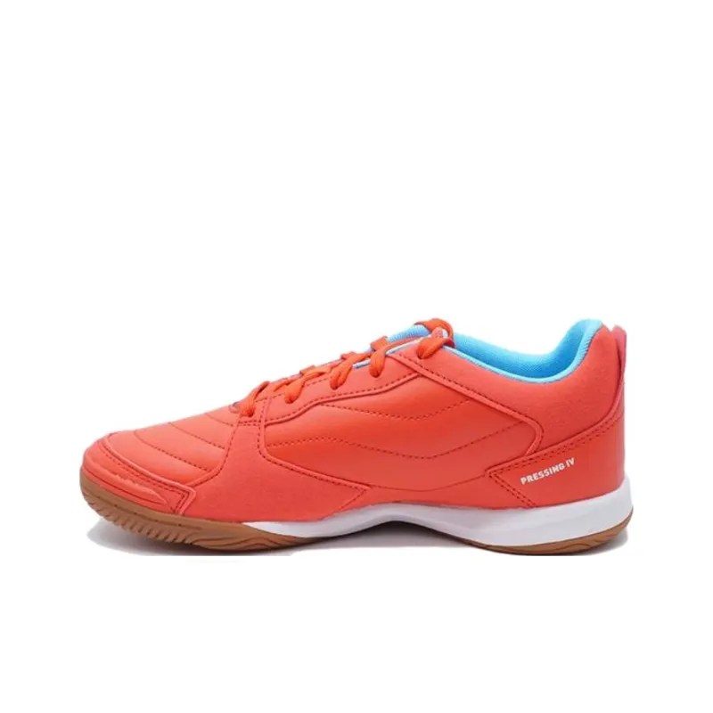 PUMA Pressing Indoor Wear-Resistant Soccer Shoes Men's Orange-0