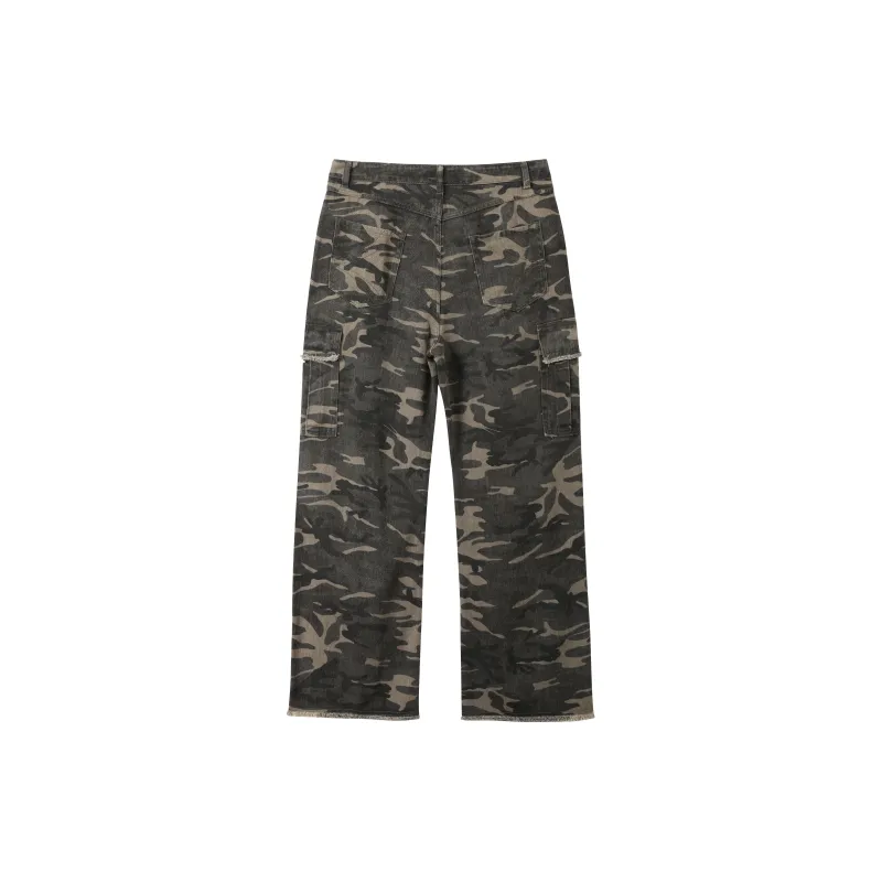 KREATE Cargo Pants Unisex Camouflage-1