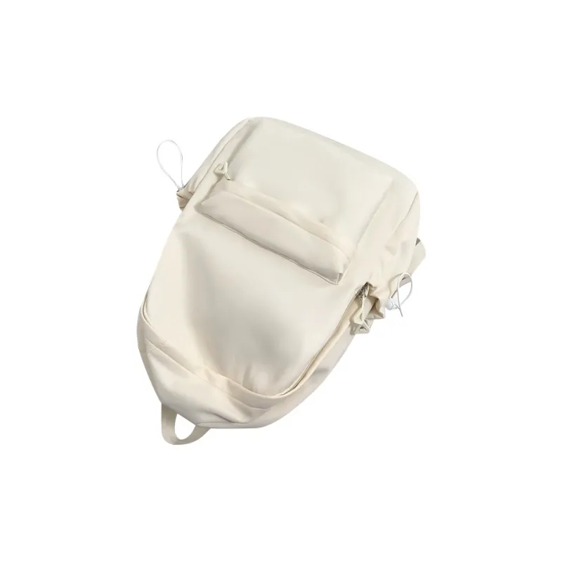 TANGCOOL Nylon Backpack Unisex White/Black/Pink/Blue/Yellow-5