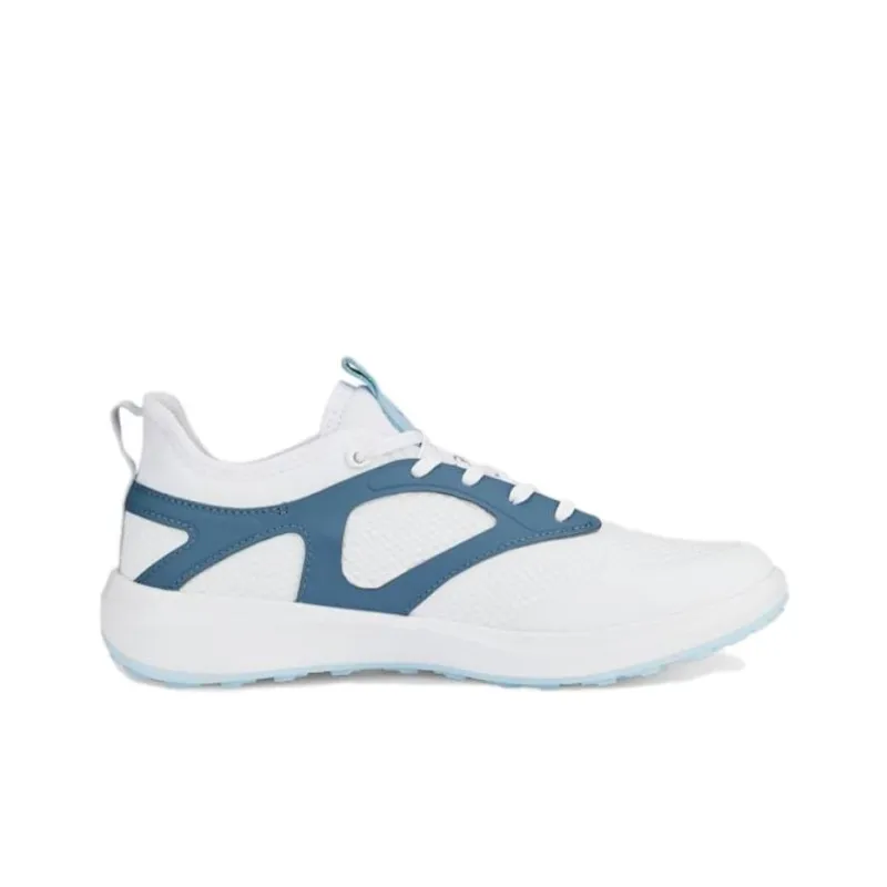 PUMA IGNITE Anti Slip Wear Resistant Low Top Golf Shoes Women's White Blue-1