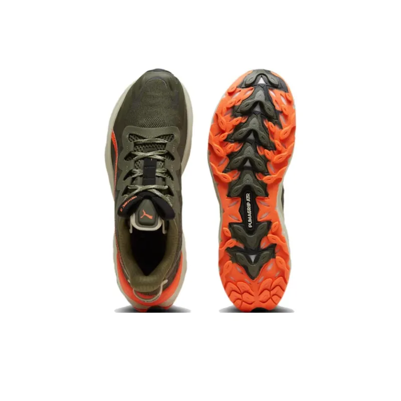 PUMA Fast-Trac Nitro Slip-Resistant Low-Top Trail Running Running Shoes Men's Jasper-3