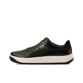 PUMA Anti Slip Wear Resistant Low Top Tennis Shoes Unisex Black
