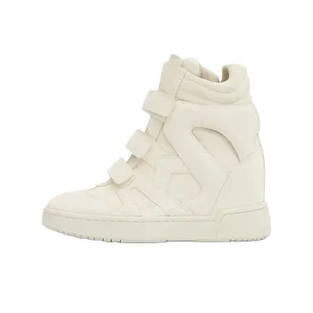 ISABEL MARANT Im3 High Top Skateboard Shoes Women's White