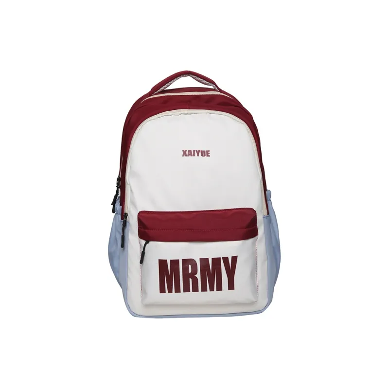 Gerlanx Nylon Backpack Regular Unisex Red/Green Pink/Black-0