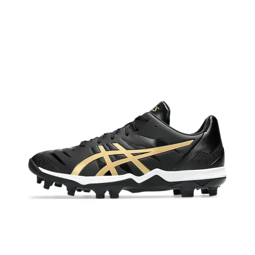 Asics Goldstage Training Shoes Unisex Low-Top Black/Dark Gold