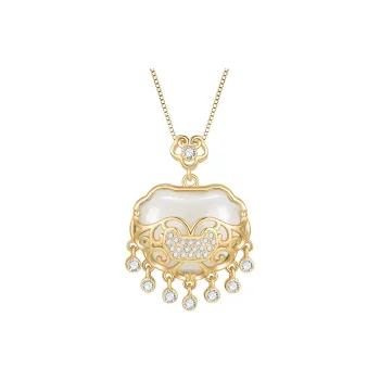 MAMADESHOUHU Chalcedony Jade Necklaces Women's