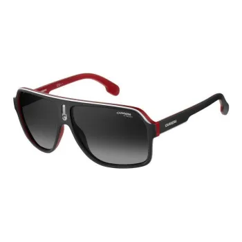 CARRERA Plastic Aviator Sunglasses Men's Matte Black Red