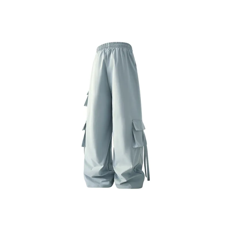 Qnxeey Casual Pants Unisex-8