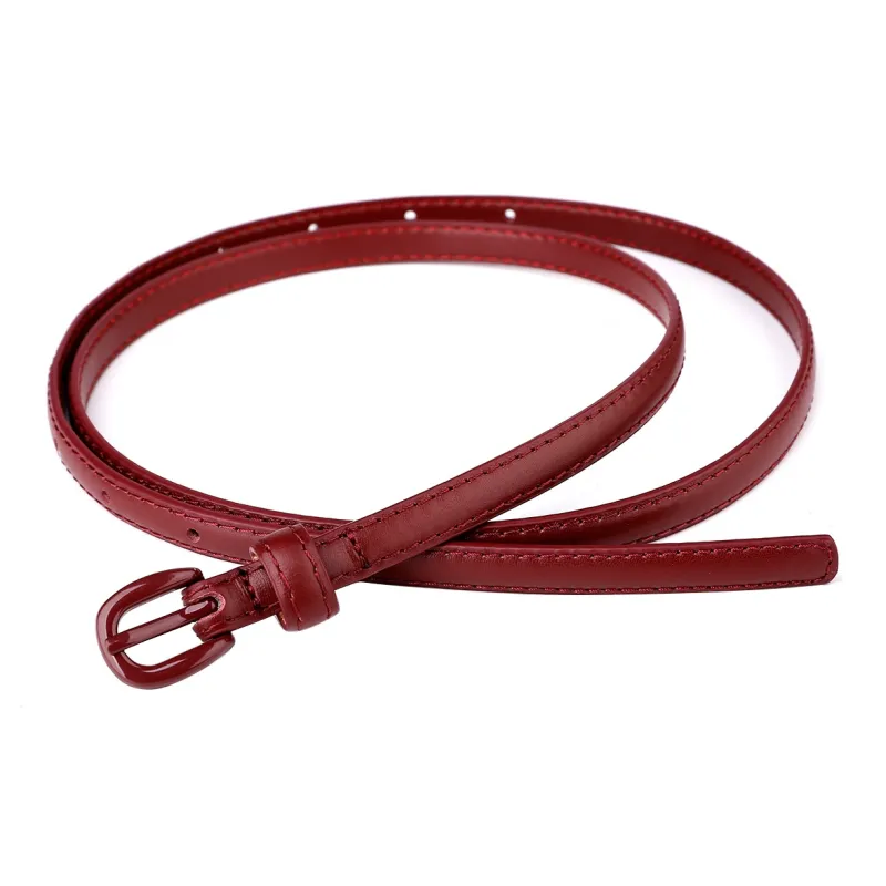 Jaylen Oos Dress Jeans Top Grain Cow Leather Leather Belts Women's 1cm-27