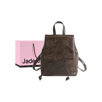 Jade En Plus PU Backpack Regular Women's Vintage Brown/Vintage Black