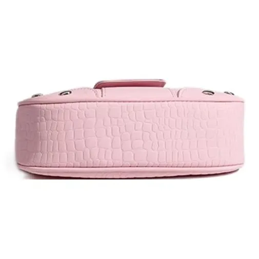 Carksky PU Shoulder Bag, Handbag, Crossbody Bag Women's Pink-4