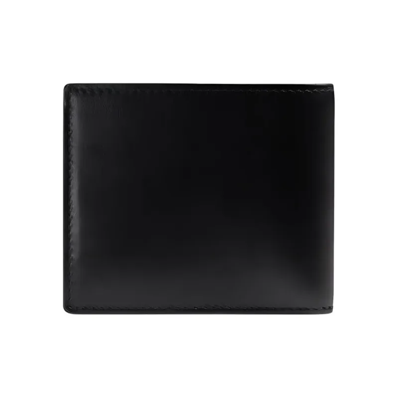 GUCCI Leather Wallet Men's Black-1
