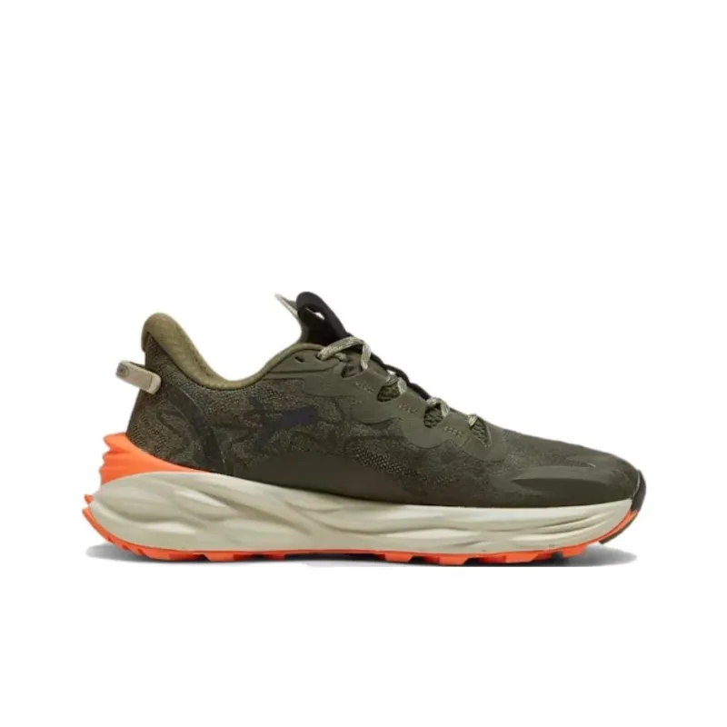 PUMA Fast-Trac Nitro Slip-Resistant Low-Top Trail Running Running Shoes Men's Jasper-1