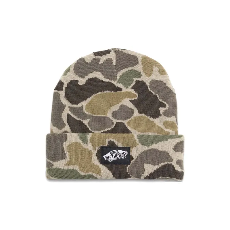 Vans Acrylic Beanies Unisex Coffee-0