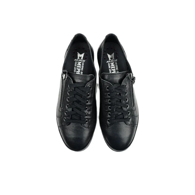 MEPHISTO Low-Top Skateboard Shoes Women's Black-3