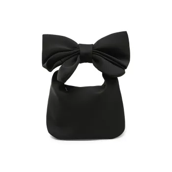 Bywhich Polyester Handbag Regular Women's Black