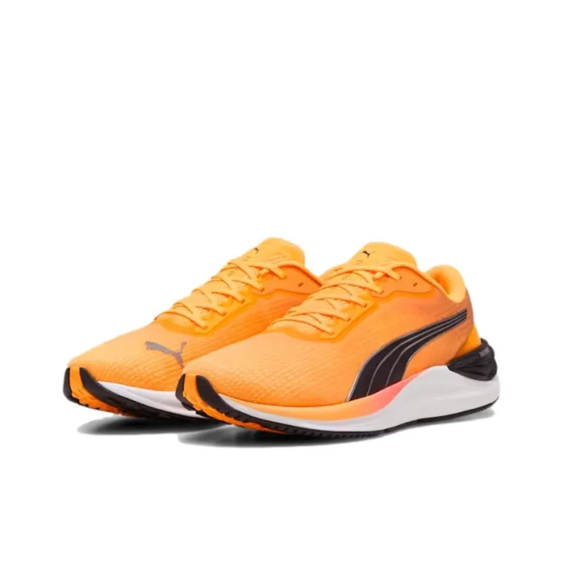 PUMA Electrify Nitro 3 Anti Slip Wear Resistant Low Top Running Shoes Men's Orange-2