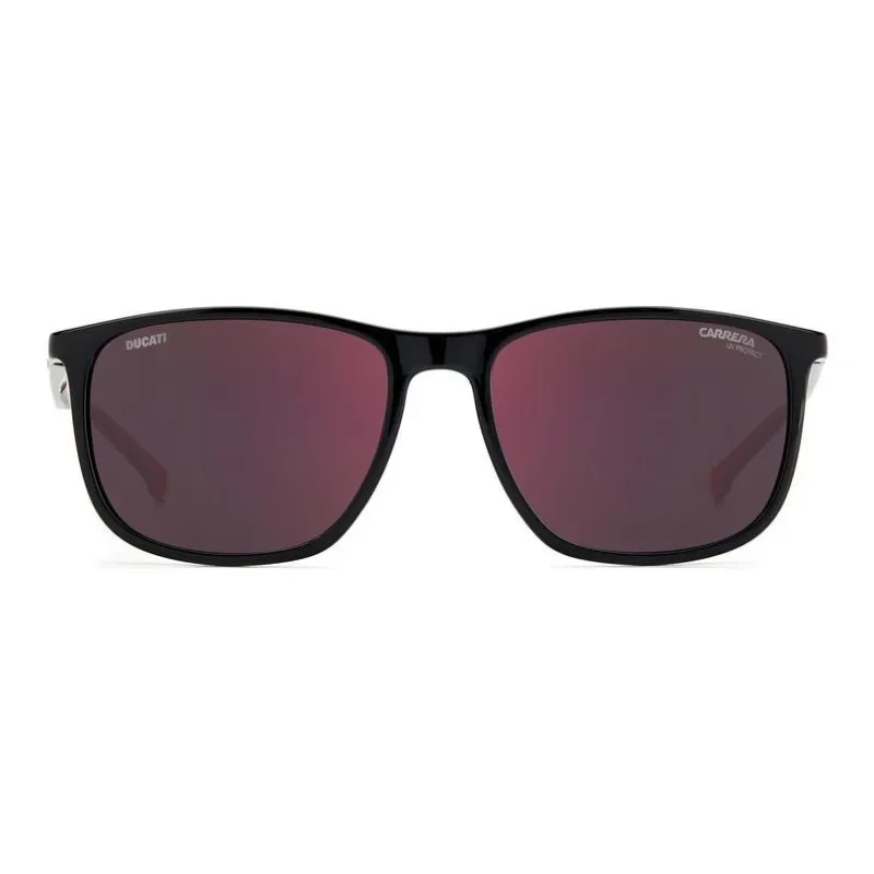 CARRERA Plastic Square Sunglasses Men's Black-1
